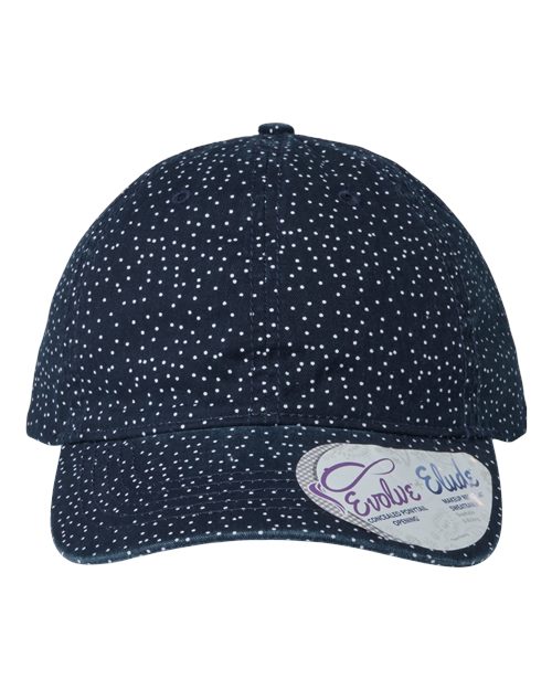 Women's Garment-Washed Fashion Print Cap | USA Decoration