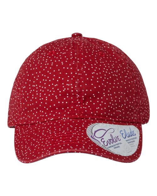 Women's Garment-Washed Fashion Print Cap | USA Decoration