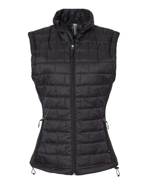 Women’s Elemental Puffer Vest | Quilted Nylon with Fleece Inserts | USA Decoration