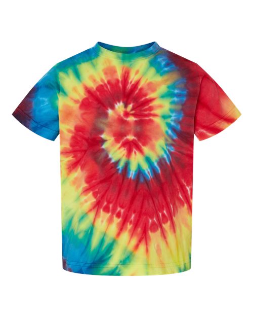 Toddler Spiral Tie-Dyed T-Shirt | USA Decoration