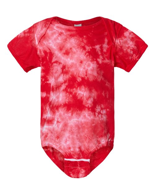 Infant Crystal Tie-Dyed Onesie | USA Decoration