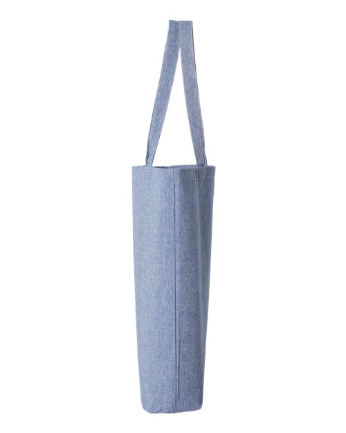 Midweight Recycled Gusseted Tote | USA Decoration