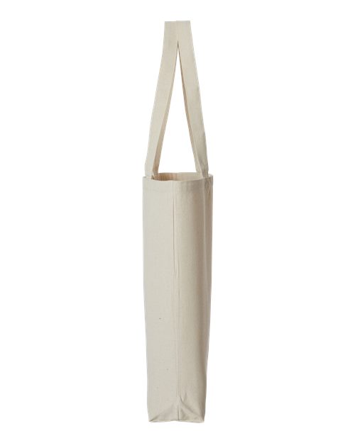 Midweight Recycled Gusseted Tote | USA Decoration