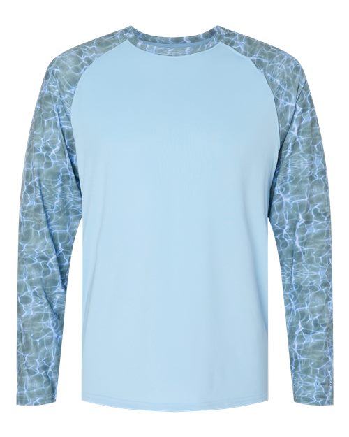 Panama Colorblocked Long Sleeve T-Shirt | USA Decoration