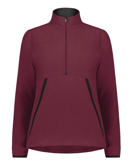 Eco Revive™ Women's Polar Fleece Quarter-Zip Pullover | USA Decoration