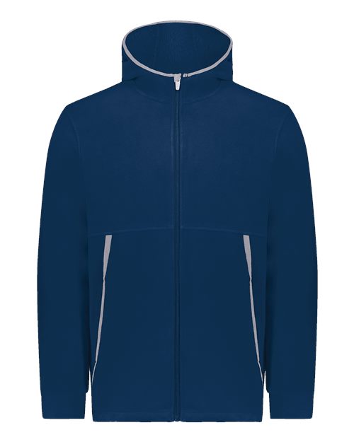 Eco Revive™ Youth Polar Fleece Hooded Full-Zip Jacket | USA Decoration