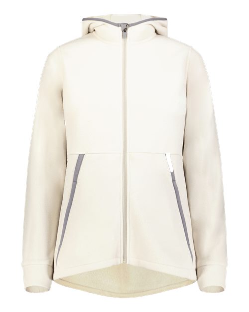 Eco Revive™ Women's Polar Fleece Hooded Full-Zip Jacket | USA Decoration