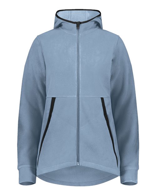 Eco Revive™ Women's Polar Fleece Hooded Full-Zip Jacket | USA Decoration