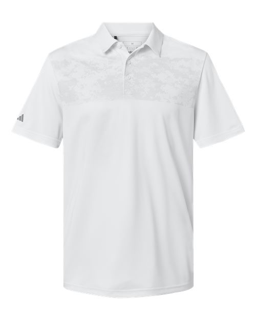 Camo Chest Print Polo | USA Decoration
