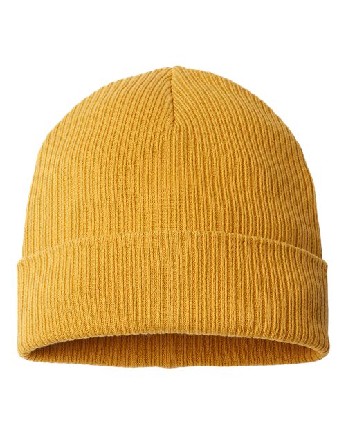 Sustainable Cuffed Beanie | USA Decoration