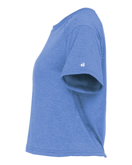 Women's Tri-Blend Crop T-Shirt | USA Decoration