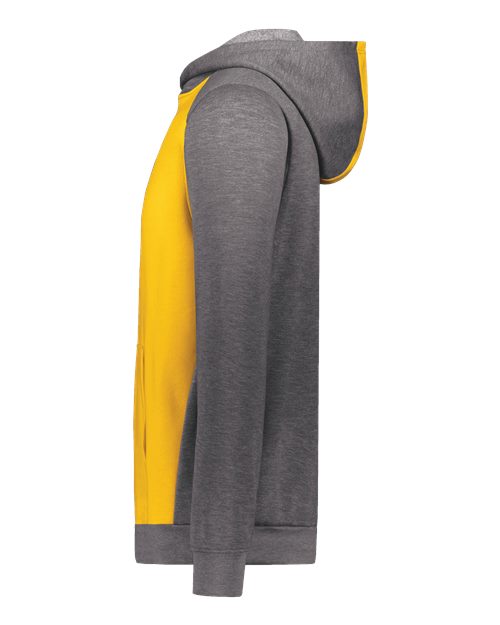 Youth Eco Revive™ Three-Season Triblend Fleece Hooded Sweatshirt | USA Decoration