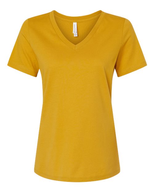 Women’s Relaxed Jersey V-Neck Tee | USA Decoration