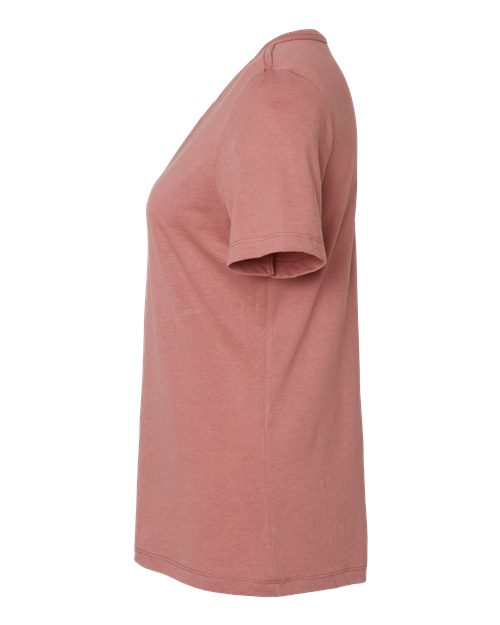 Women's Relaxed Triblend Short Sleeve V-Neck Tee | USA Decoration