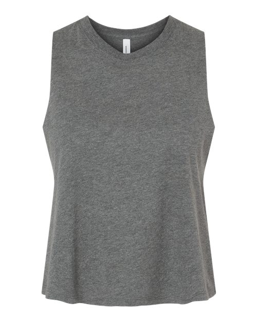 Women's Racerback Crop Tank | USA Decoration