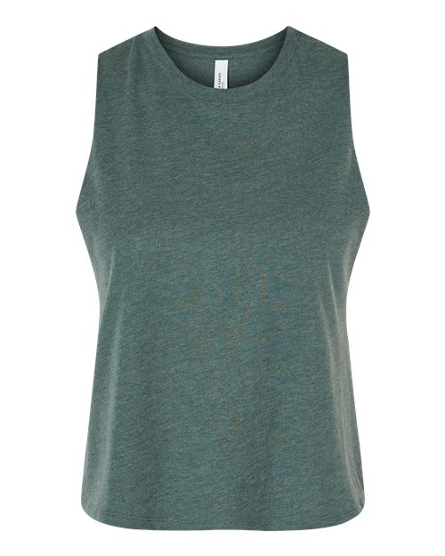 Women's Racerback Crop Tank | USA Decoration