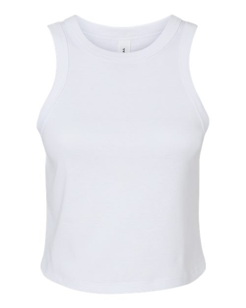 Women's Micro Rib Racer Tank | USA Decoration