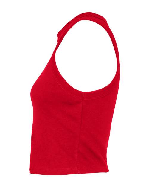 Women's Micro Rib Racer Tank | USA Decoration