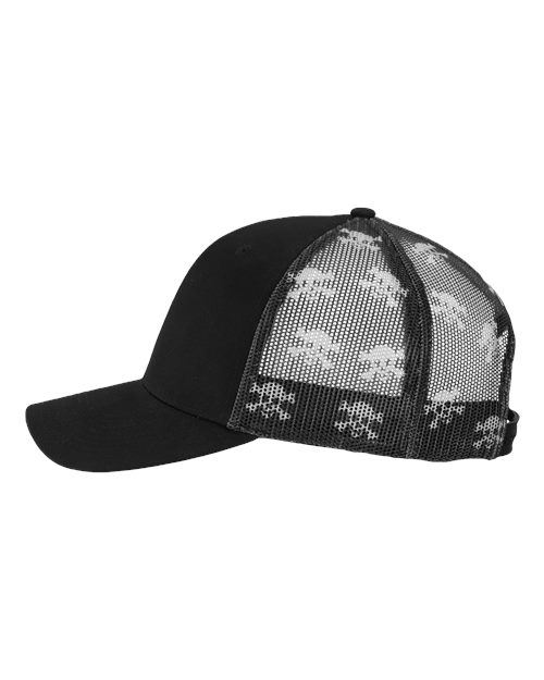 Printed Mesh Trucker Cap | USA Decoration