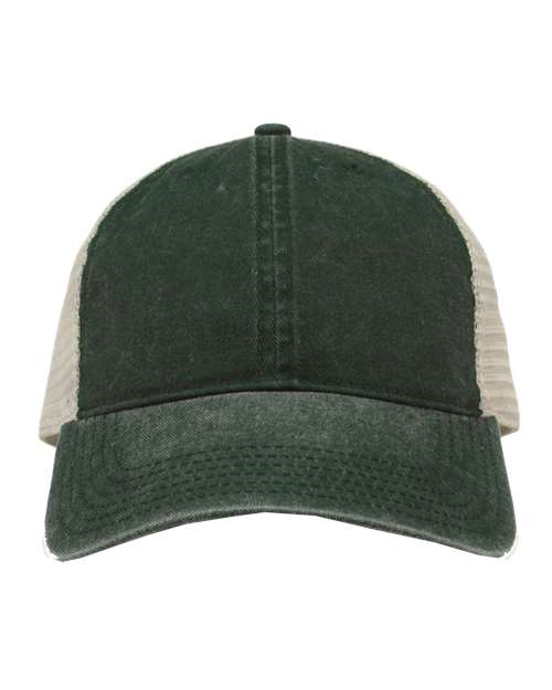 Pigment-Dyed Trucker Cap | USA Decoration