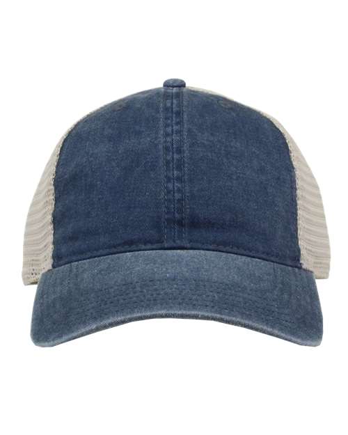 Pigment-Dyed Trucker Cap | USA Decoration