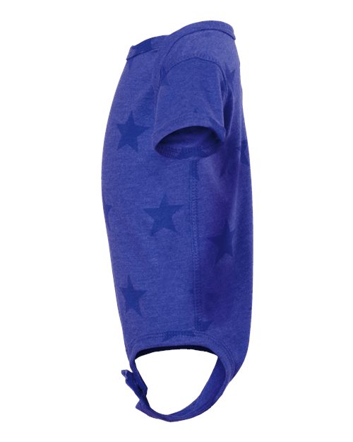 Infant Star Print Bodysuit | USA Decoration