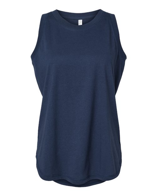 Women's Relaxed Fine Jersey Tank | USA Decoration