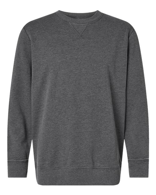 Vintage Wash Fleece Crewneck Sweatshirt | USA Decoration