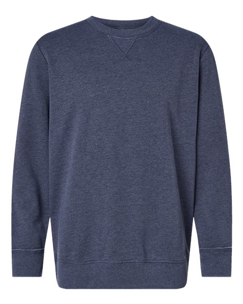 Vintage Wash Fleece Crewneck Sweatshirt | USA Decoration