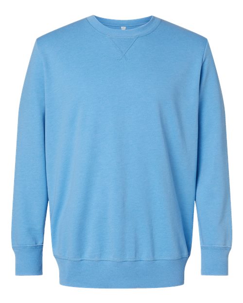 Vintage Wash Fleece Crewneck Sweatshirt | USA Decoration