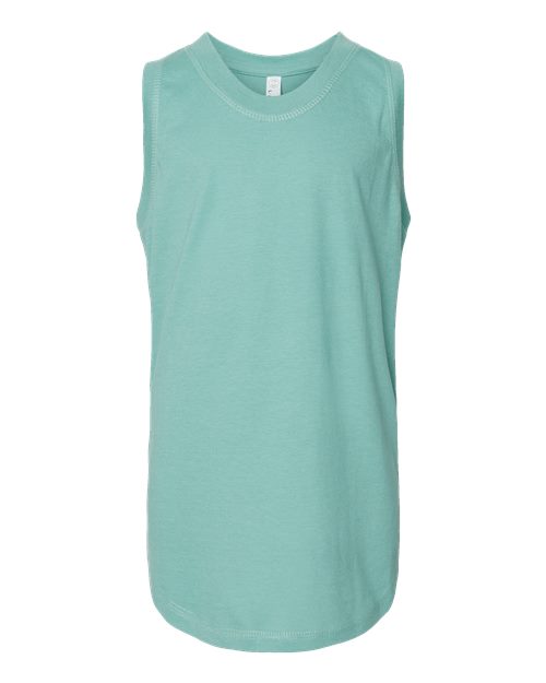 Girls' Relaxed Fine Jersey Tank | USA Decoration®