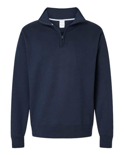 Powerblend® Quarter-Zip Pullover – Fleece-Lined Cotton Blend Sweatshirt | USA Decoration