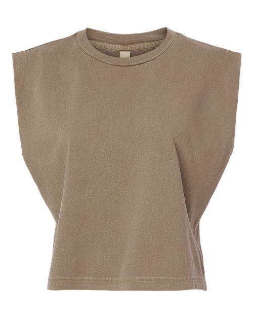 Garment-Dyed Women's Heavyweight Muscle Tee | USA Decoration®