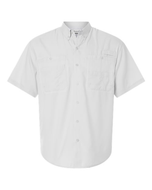 Hatteras Performance Short Sleeve Fishing Shirt | USA Decoration