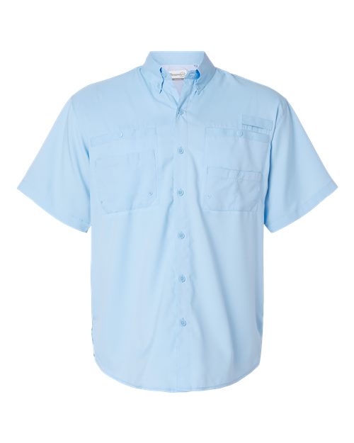 Hatteras Performance Short Sleeve Fishing Shirt | USA Decoration