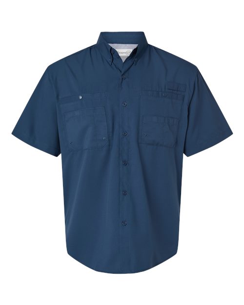 Hatteras Performance Short Sleeve Fishing Shirt | USA Decoration