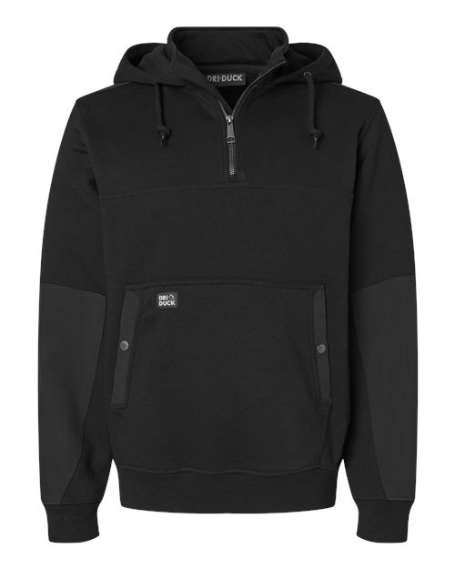 Mission Quarter-Zip Hooded Pullover | USA Decoration
