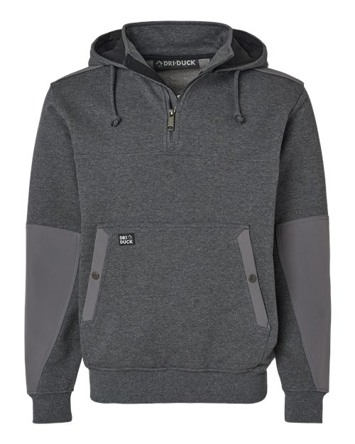 Mission Quarter-Zip Hooded Pullover | USA Decoration