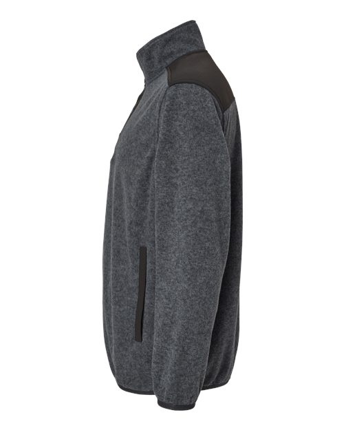 Ranger Melange Fleece Pullover | USA Decoration