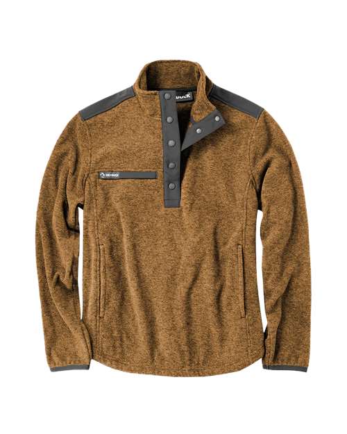 Women's Sierra Melange Fleece Pullover | USA Decoration