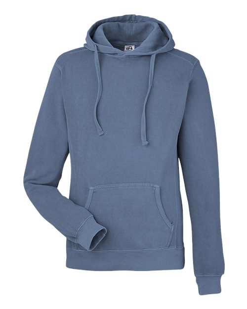 Pigment-Dyed Fleece Hooded Sweatshirt | USA Decoration