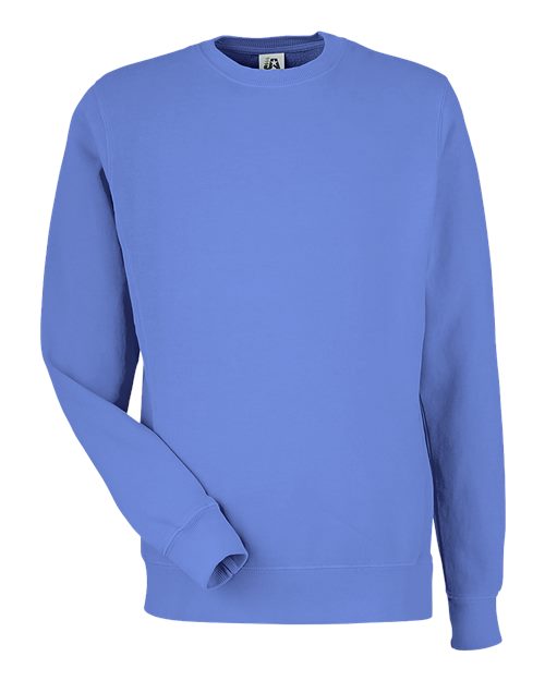 Pigment-Dyed Fleece Crewneck Sweatshirt | USA Decoration