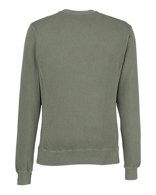 Pigment-Dyed Fleece Crewneck Sweatshirt | USA Decoration