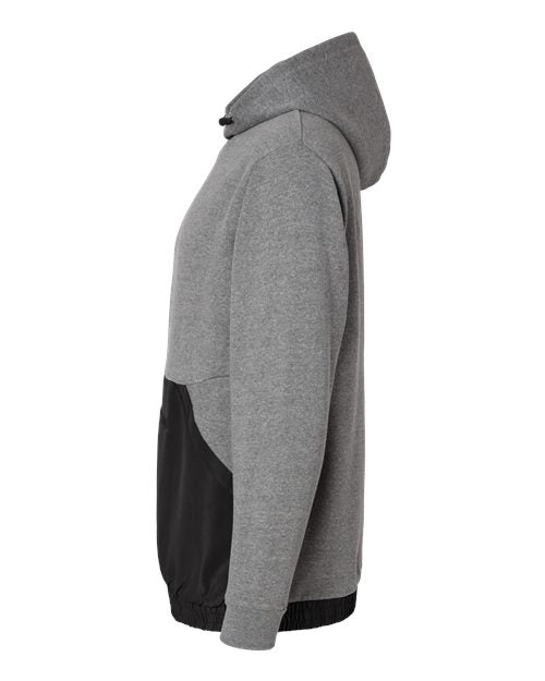 Mixed Media Hooded Sweatshirt | USA Decoration