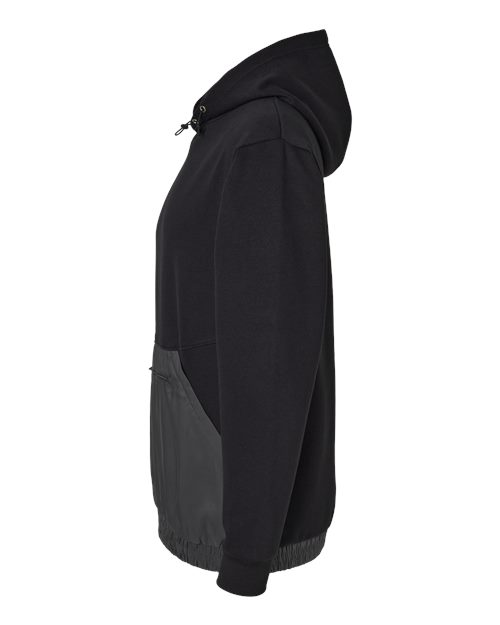 Mixed Media Hooded Sweatshirt | USA Decoration