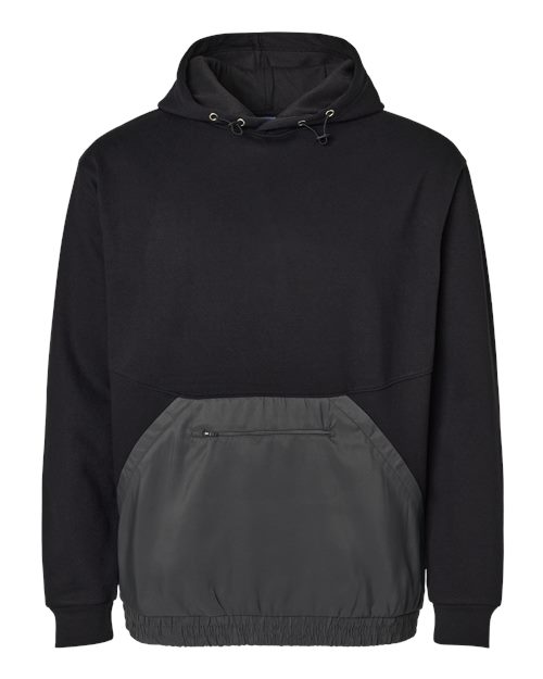 Mixed Media Hooded Sweatshirt | USA Decoration