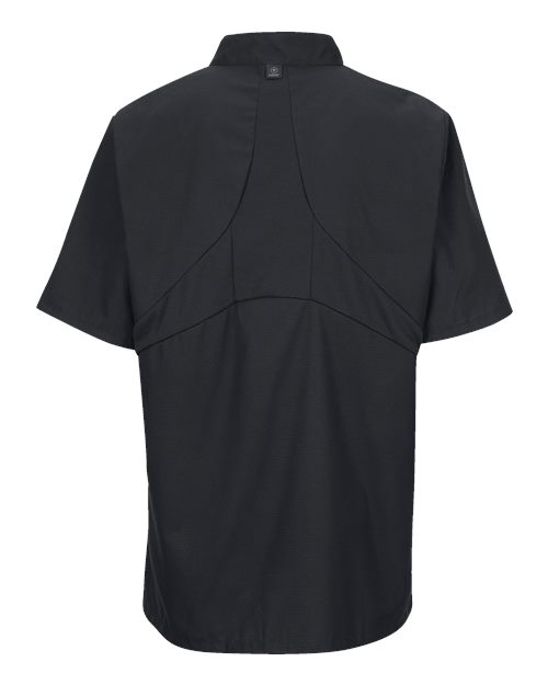 Mimix™ Short Sleeve Chef Coat with OilBlok | USA Decoration