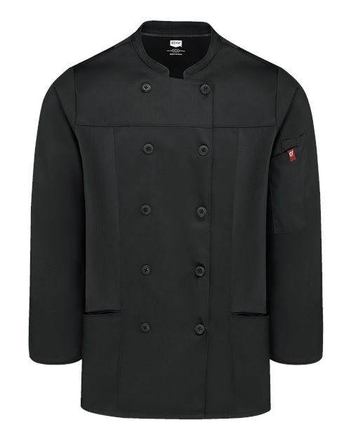 Women's Deluxe Airflow Chef Coat | USA Decoration