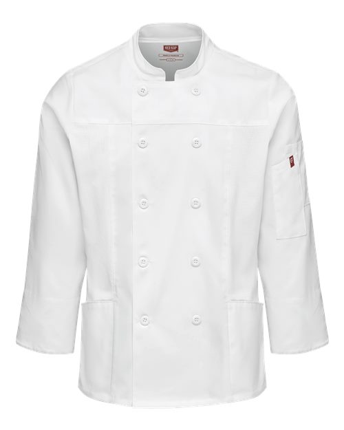 Women's Deluxe Airflow Chef Coat | USA Decoration