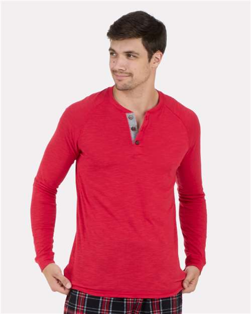 Henley Long Sleeve T-Shirt | USA Decoration
